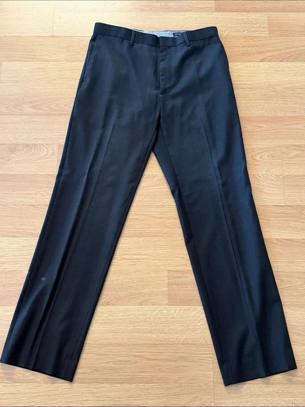 Banana Republic Dark Charcoal Men's Dress Trousers